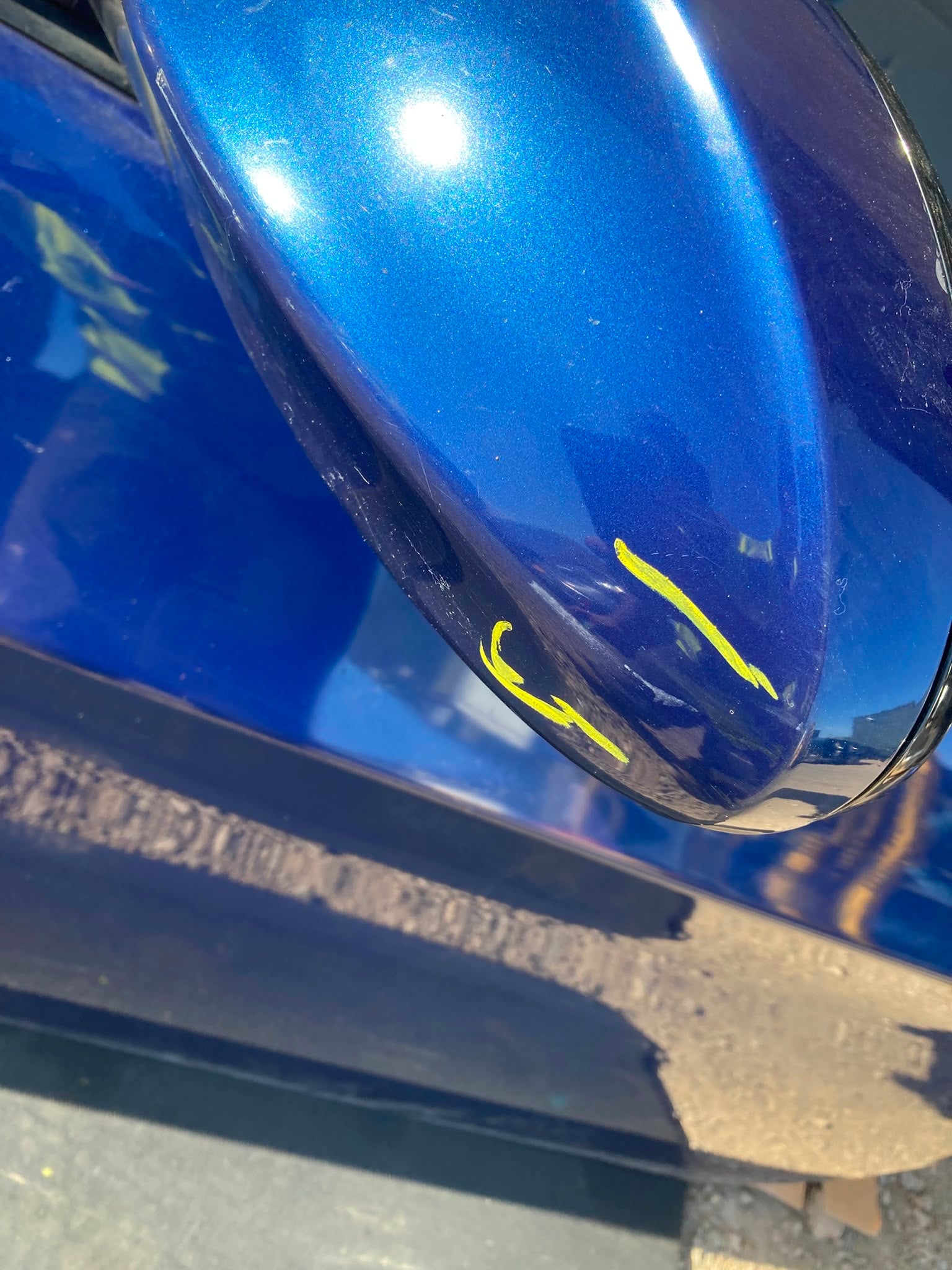 VOLKSWAGEN GOLF MK7 PASSENGER SIDE DOOR FRONT 2015 HATCHBACK