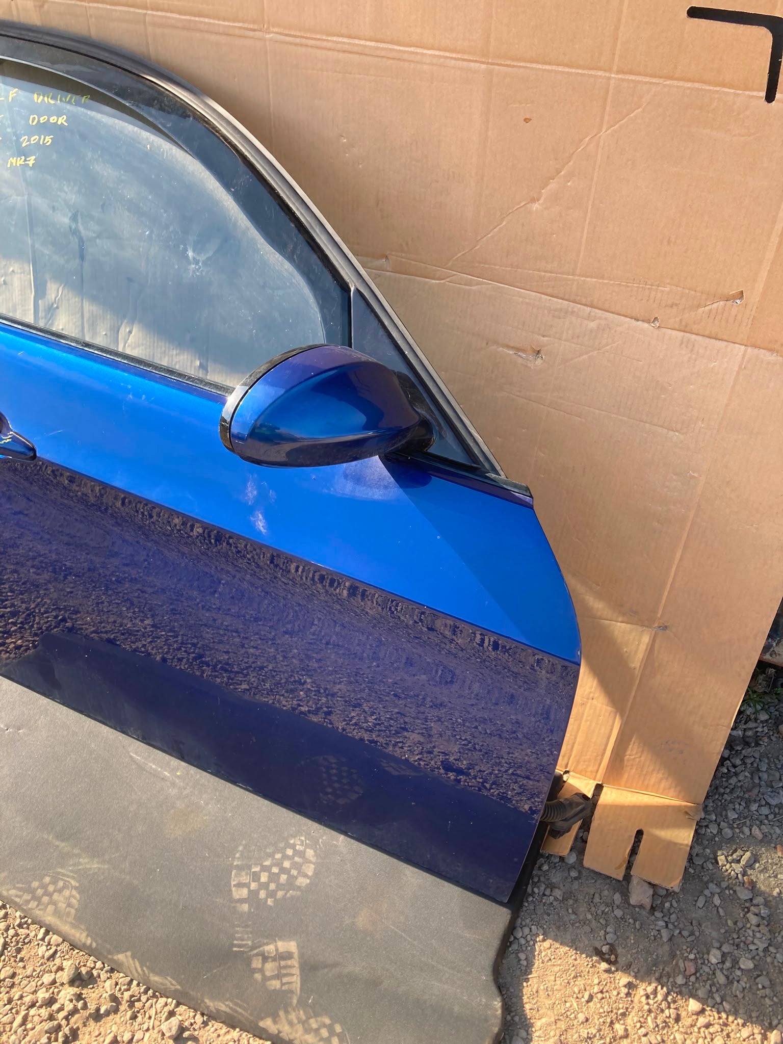 VOLKSWAGEN GOLF MK7 DRIVER SIDE DOOR FRONT 2017 HATCHBACK