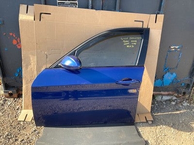 VOLKSWAGEN GOLF MK7 PASSENGER SIDE DOOR FRONT 2015 HATCHBACK