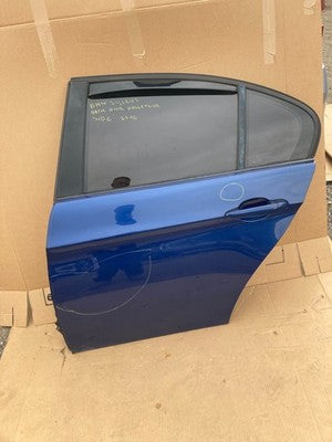 BMW 320D SERIES SALOON PASSENGER REAR DOOR BLUE 2006