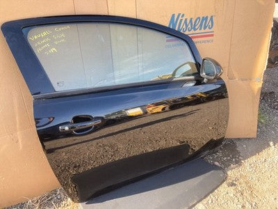 VAUXHALL CORSA DRIVER SIDE FRONT DOOR HATCHBACK 5 DOOR IN BLACK 2019
