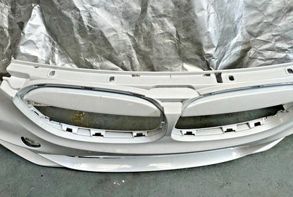 BMW X1 F48 M Sport SUV 14-17 White Front Bare Bumper 8059891 (1clipsmissing)