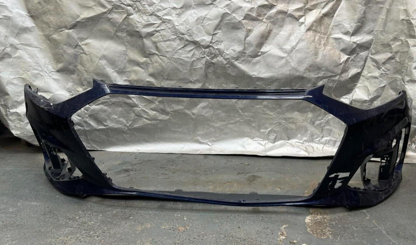 Audi A4 S4 B9 2020 Onwards Front Bare Blue Bumper 8W0807437AQ (DAMAGED)