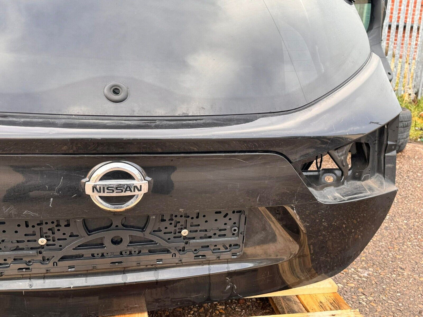 Nissan Qashqai J11 2013-2017 Pre Facelift Black Rear Bootlid Tailgate  #11