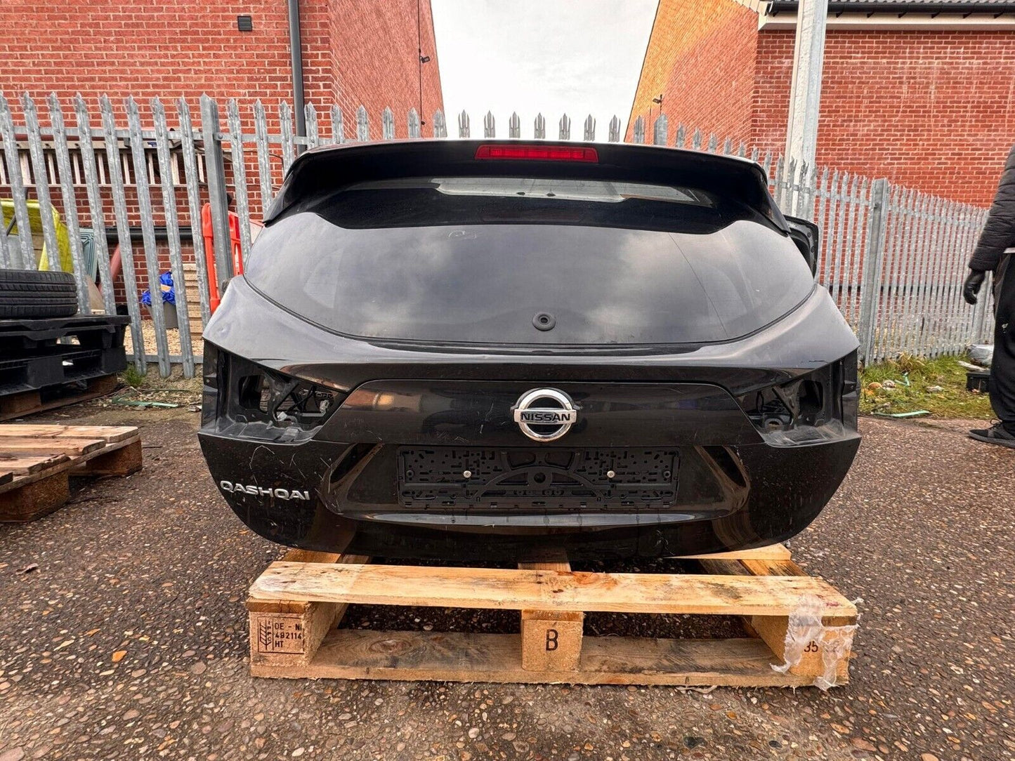 Nissan Qashqai J11 2013-2017 Pre Facelift Black Rear Bootlid Tailgate  #11