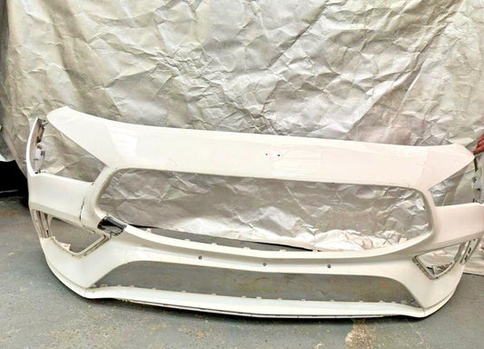 Mercedes CLA C118 AMG 2019 Onward Front White Bumper A1188853901 (Damaged)