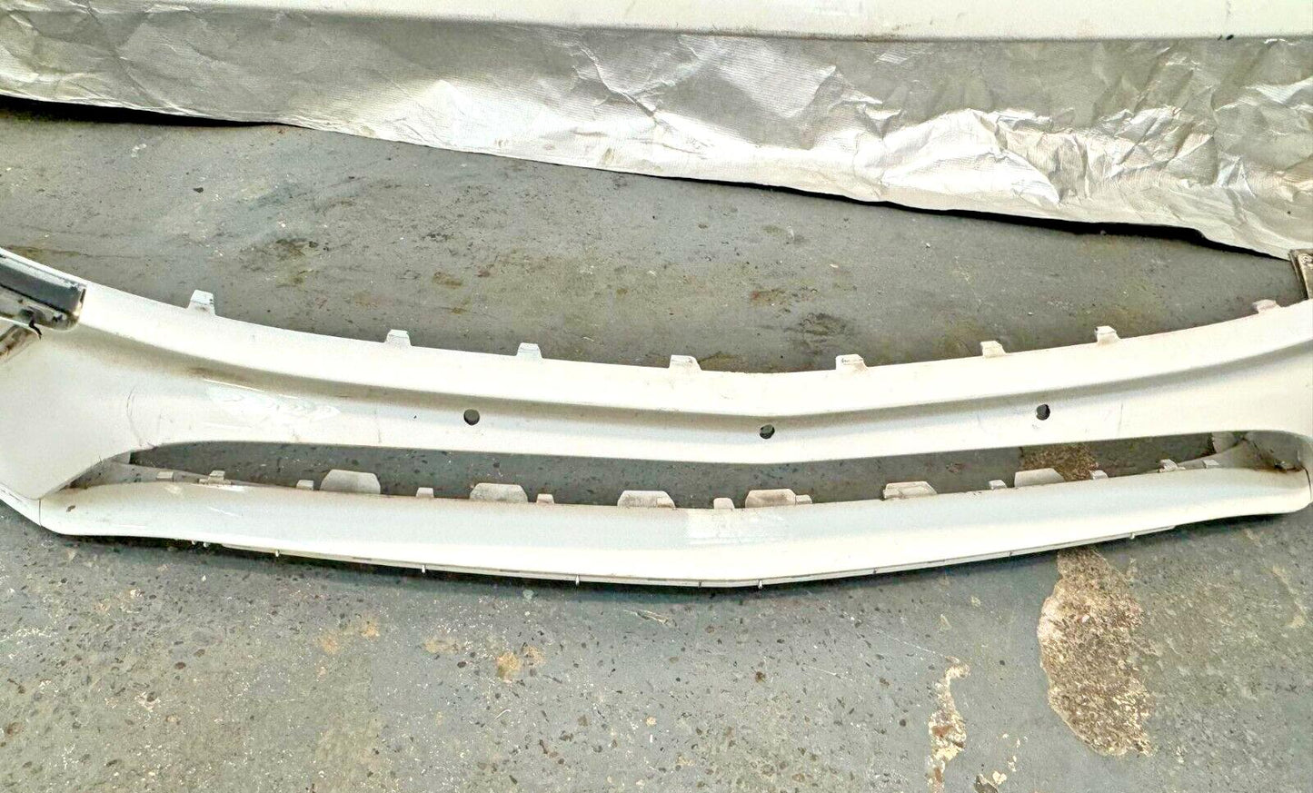 Mercedes CLA C118 AMG 2019 Onward Front White Bumper A1188853901 (Damaged)