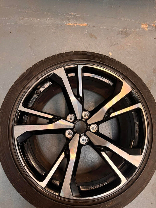 Nissan X Trail 17-20 19 Inch Diamond Cut Rear Alloy 275 35 19