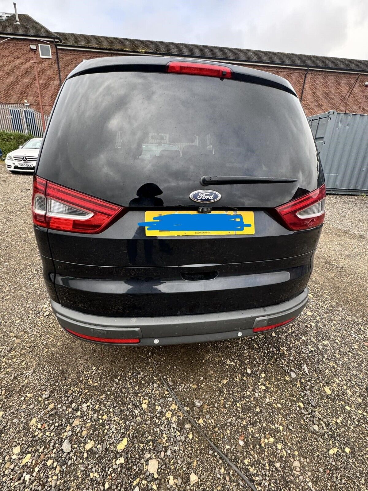 Ford Galaxy Zetec Mk3 Face Lift 2010-2015 2.0 Complete Rear End In Black