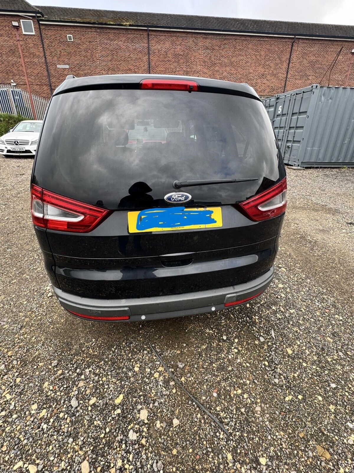 Ford Galaxy Zetec Mk3 Face Lift 2010-2015 2.0 Complete Rear End In Black