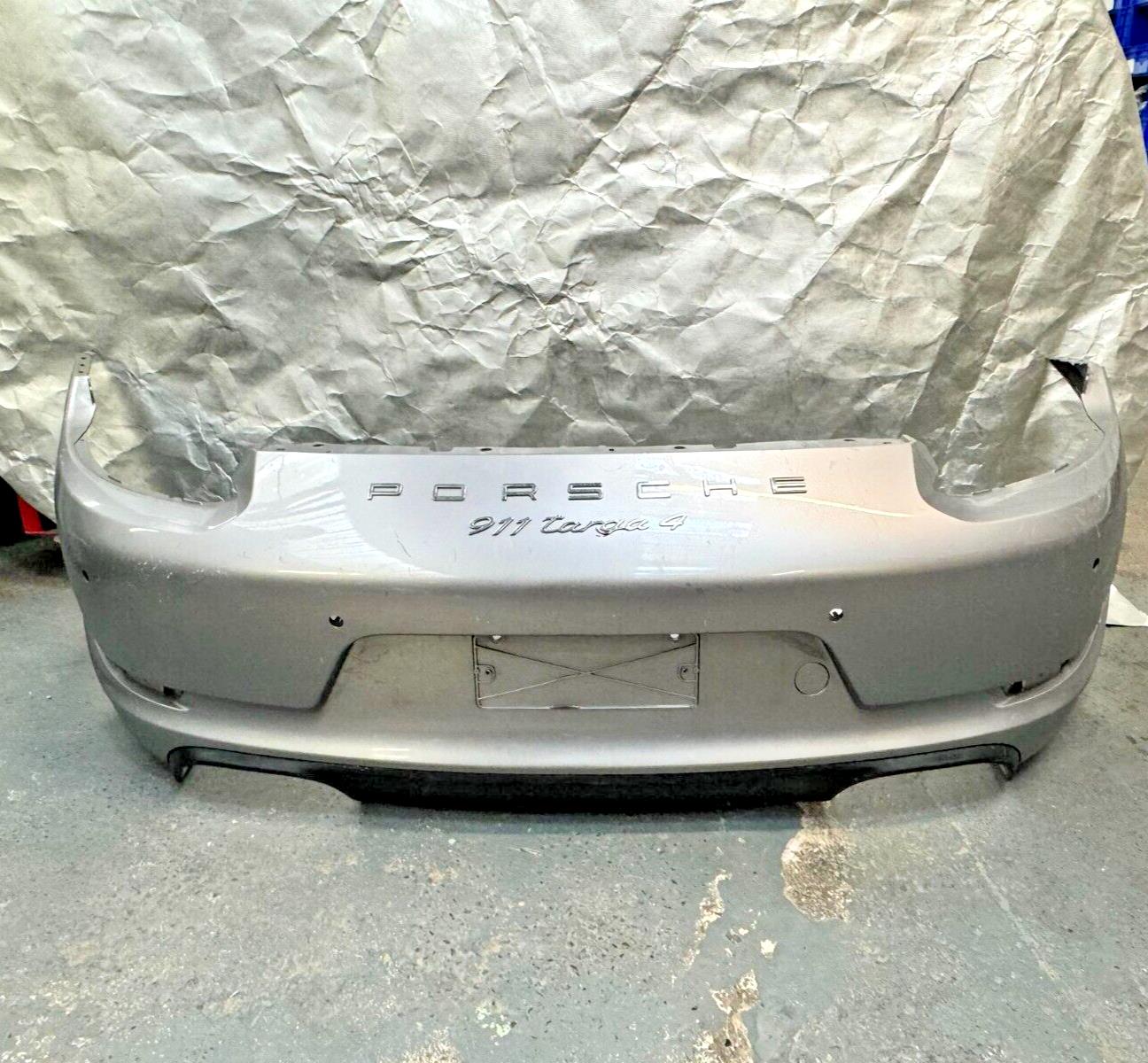 Porsche 911 991 Targa 4s Silver Rear Bumper 99150541110