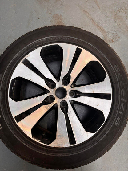 Kia Sportage Multispoke 18" Diamond Cut Alloy With Tyre 52910-3u350 235 55 18