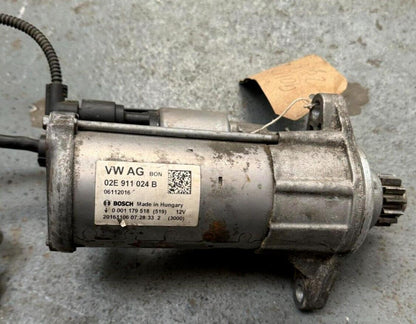 VW Audi Seat Skoda 2.0 Tfsi Auto Starter Motor 02E911024B