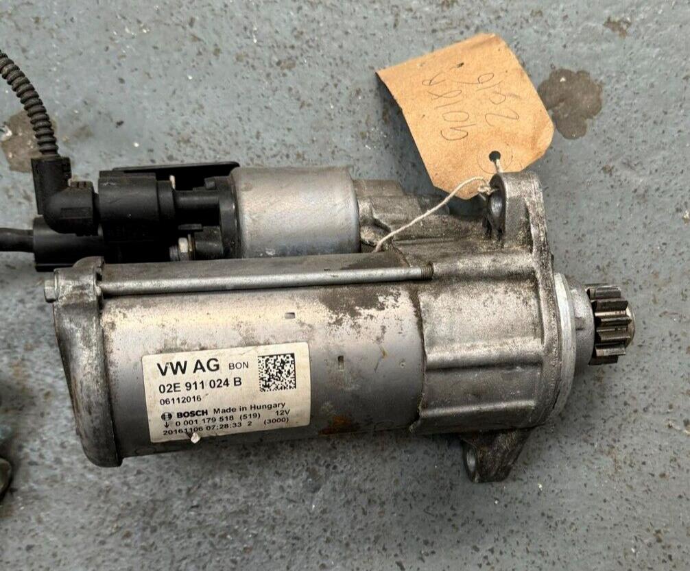 VW Audi Seat Skoda 2.0 Tfsi Auto Starter Motor 02E911024B