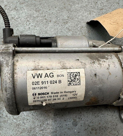 VW Audi Seat Skoda 2.0 Tfsi Auto Starter Motor 02E911024B