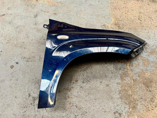 Fiat Panda Mk3 2011-2024 Blue Complete Driver Side Wing Fender (Small Dent Fold)