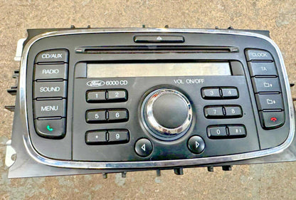 Ford Galaxy Mk2 10-15 Radio Media Head unit BS7T-18C815-AH