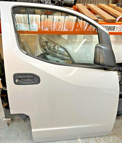 Nissan NV200 2009-2015 Silver Driver Front Door Complete