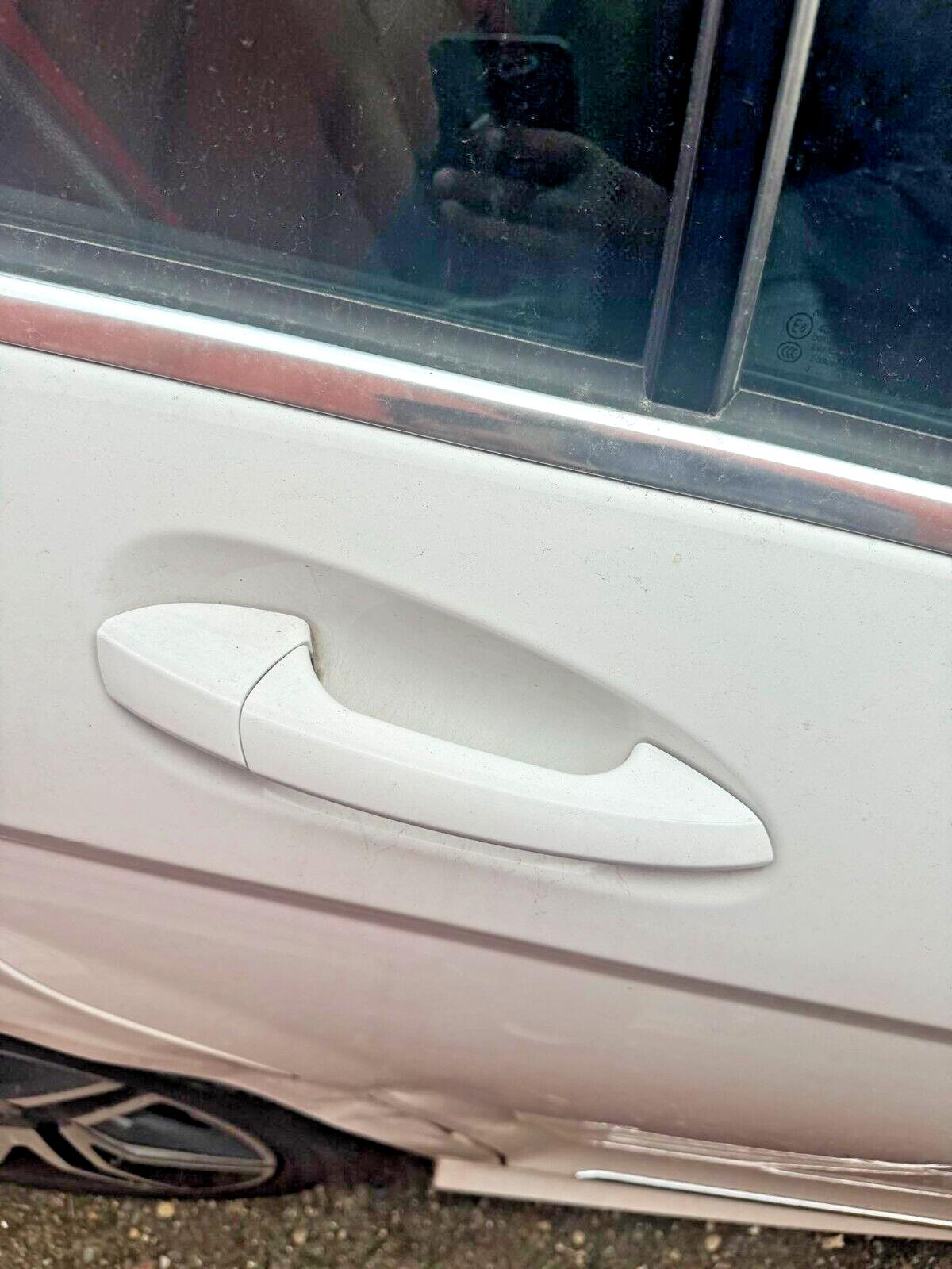 Mercedes C Class W204 09-14 Saloon Driver Rear Door Complete (Damaged)