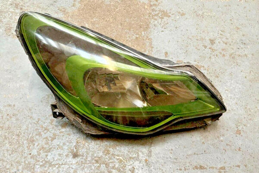 Vauxhall Corsa D VXR 10-14 Green Tinted Driver Headlight Complete 13446800