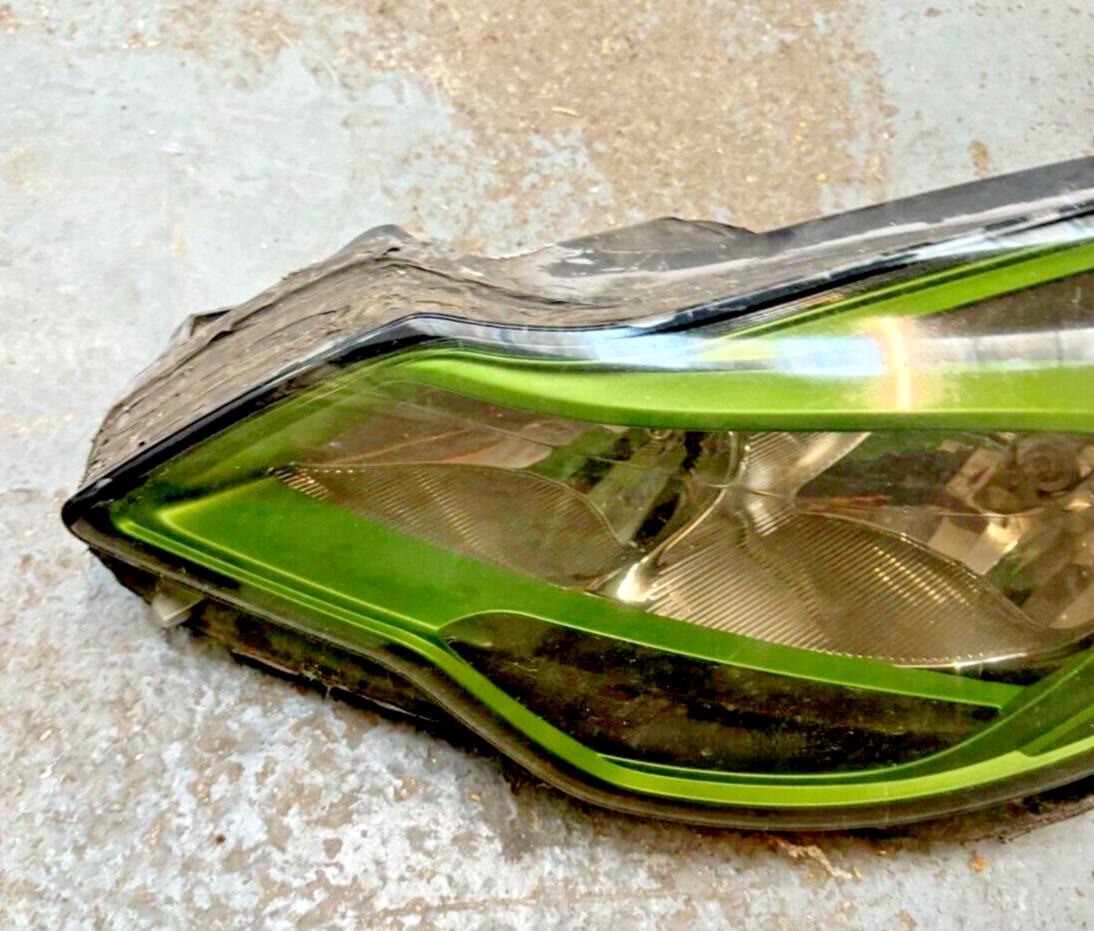 Vauxhall Corsa D VXR 10-14 Green Tinted Passenger Headlight Complete 13446799