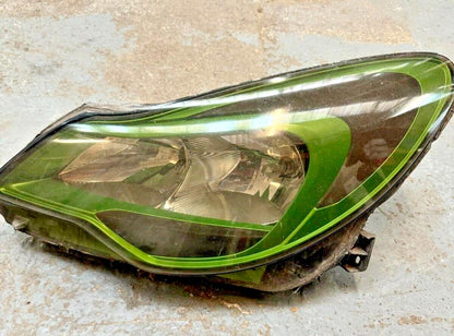 Vauxhall Corsa D VXR 10-14 Green Tinted Passenger Headlight Complete 13446799