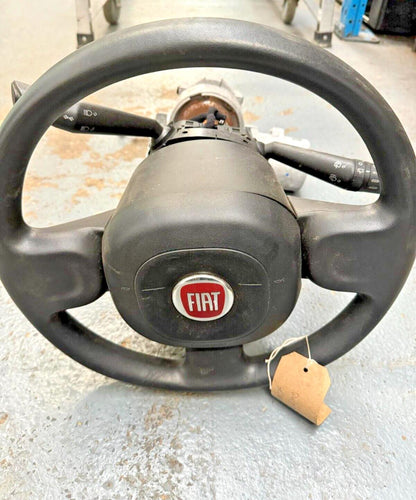 Fiat panda Mk3 2011-2020 Steering Wheel Complete With Column #14