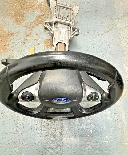 Ford Focus Mk3 ST 11-18 Multi Function Complete Steering Wheel With Column #15