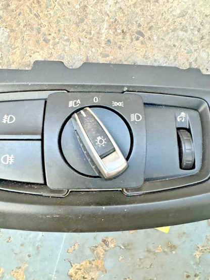 BMW X5 X6 F15 F16 HEADLIGHT CONTROL SWITCH PANEL 9311727