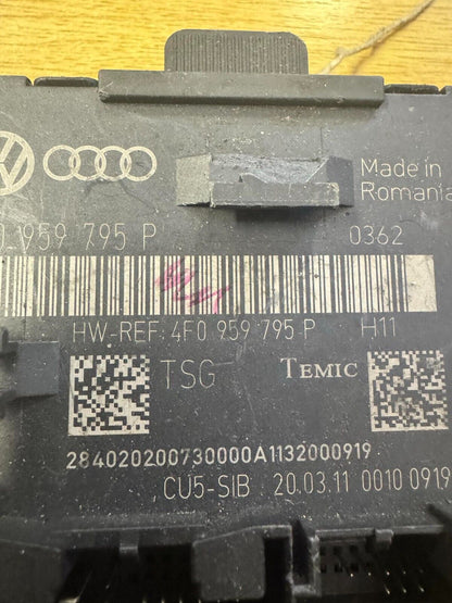 VW Audi Seat Skoda Body Control Module 4F0959795P