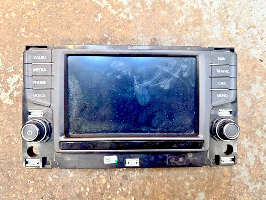 VW Passat Tiguan Golf Touran Sat Nav Multimedia Display Screen 3G0919605D