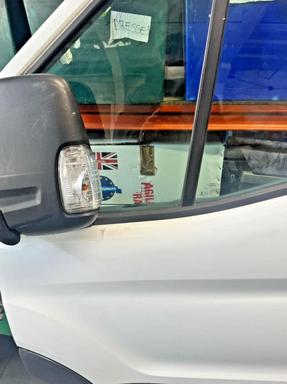 Ford Transit Mk8 14-20 Complete Passenger Side Door In White With Wing Mirror