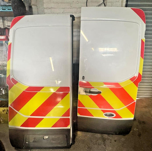 Ford Transit Mk8 14-20 Complete Rear Loading Barn Doors Complete Pair