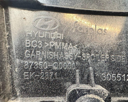 Hyundai I20 MK3 20-24 Rear Glass Trim Set 87340-Q0000 87350-Q0000