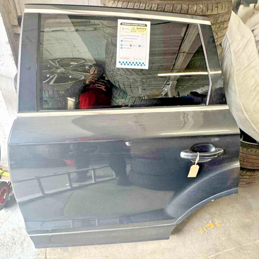 Audi Q7 S Line 4L 10-15 Complete Grey Passenger Rear Door