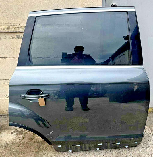 Audi Q7 S Line 4L 10-15 Complete Grey Driver Side Rear Door