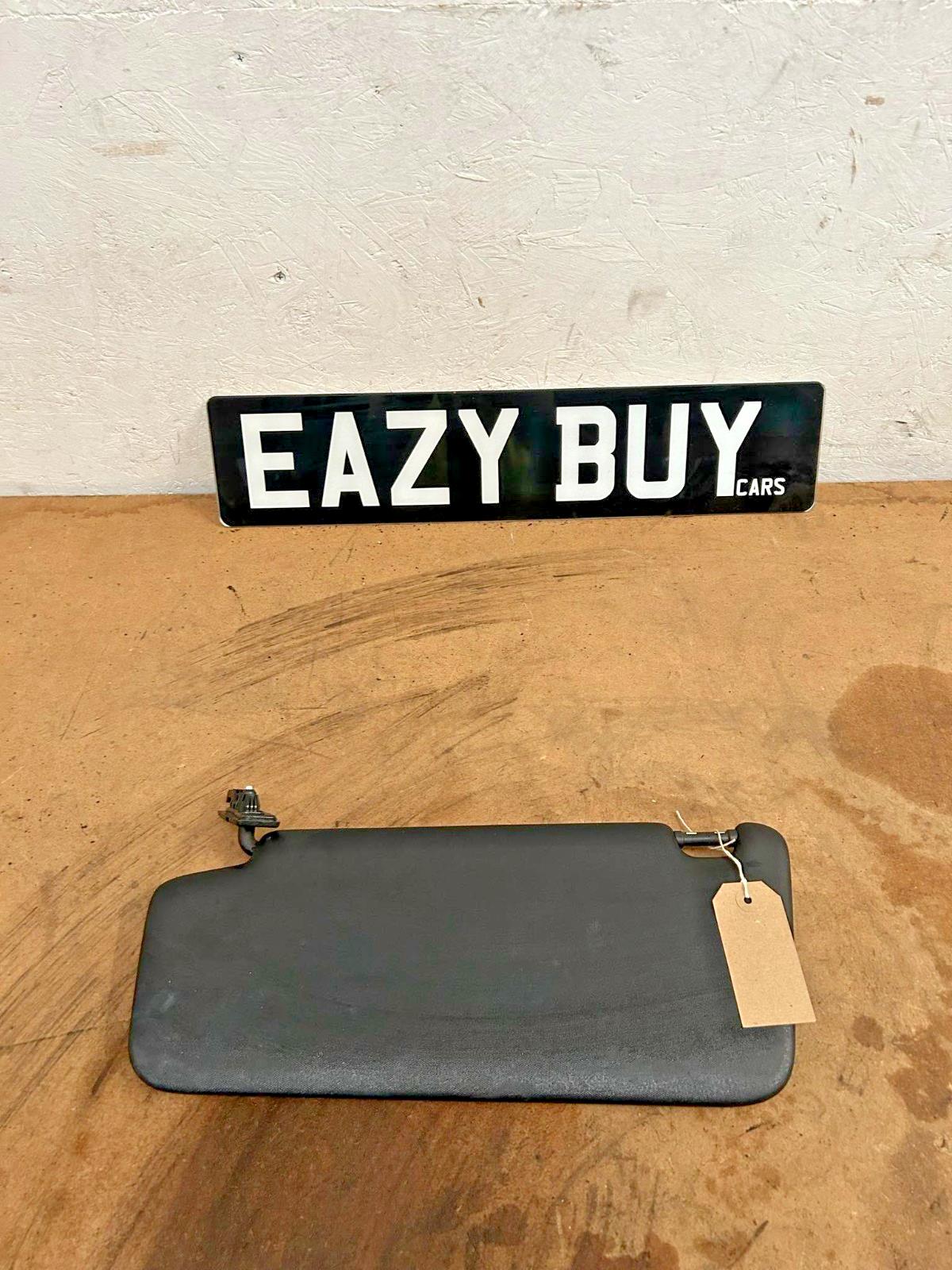 Mercedes C CLass W205 Driver Side Black Sun Visor Complete A20531074049