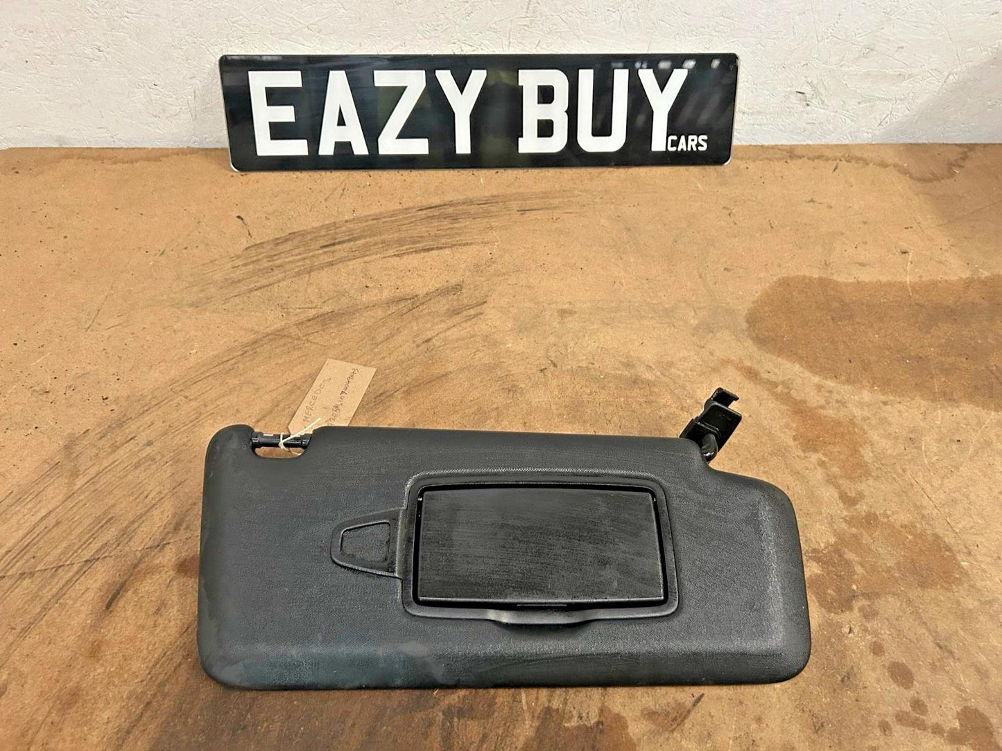 Mercedes C CLass W205 Driver Side Black Sun Visor Complete A20531074049