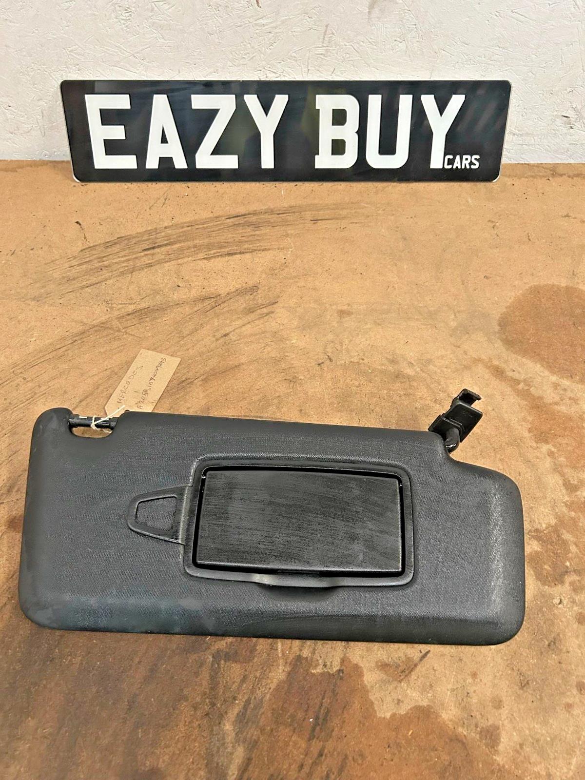 Mercedes C CLass W205 Driver Side Black Sun Visor Complete A20531074049