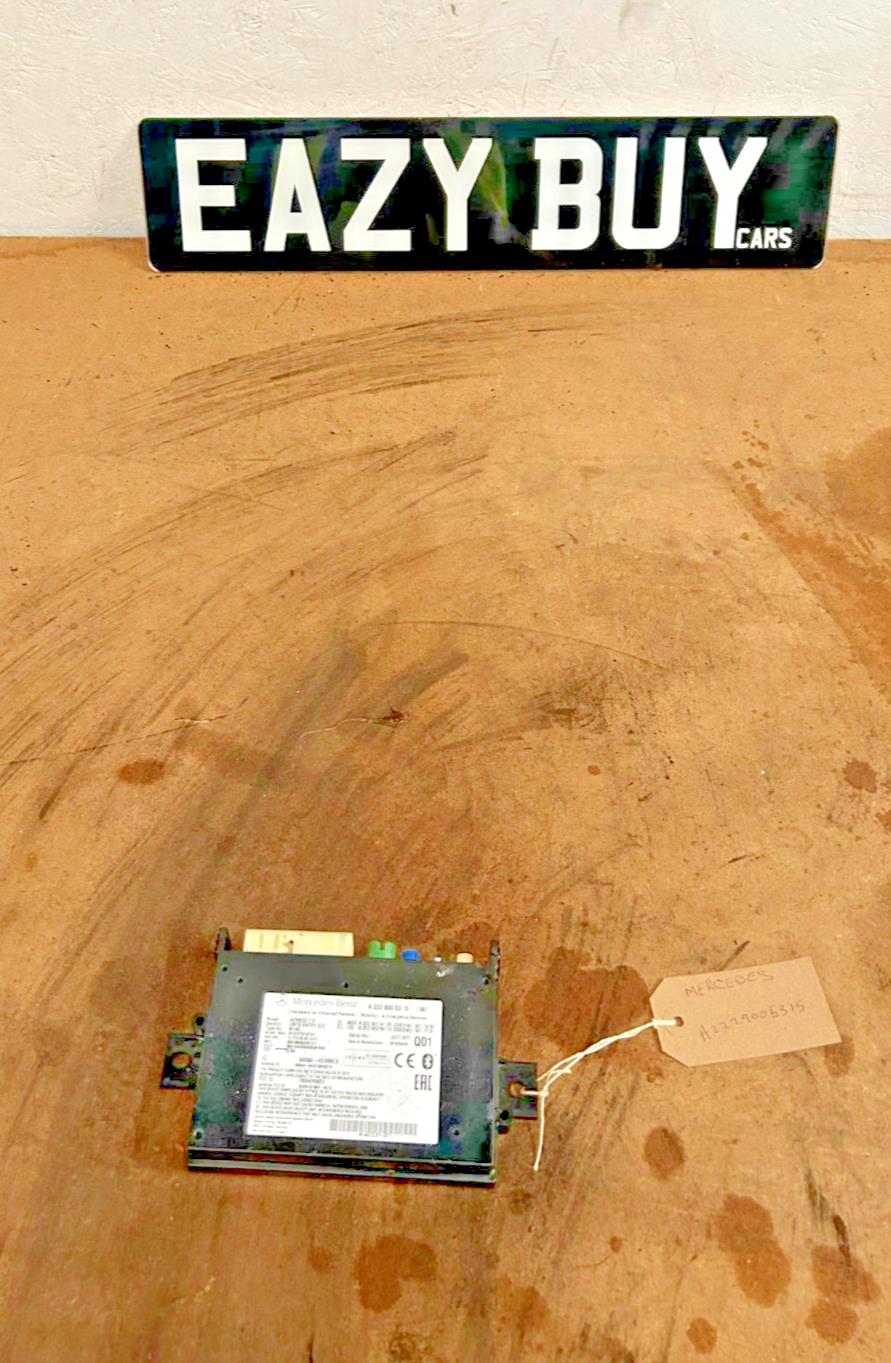 Mercedes C E B GLC Class Bluetooth Control Module ECU A2229005315