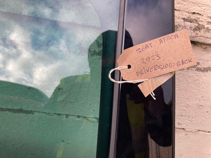 SEAT Ateca 2016-2025 MK1 O/S DRIVER REAR RIGHT DOOR SILVER