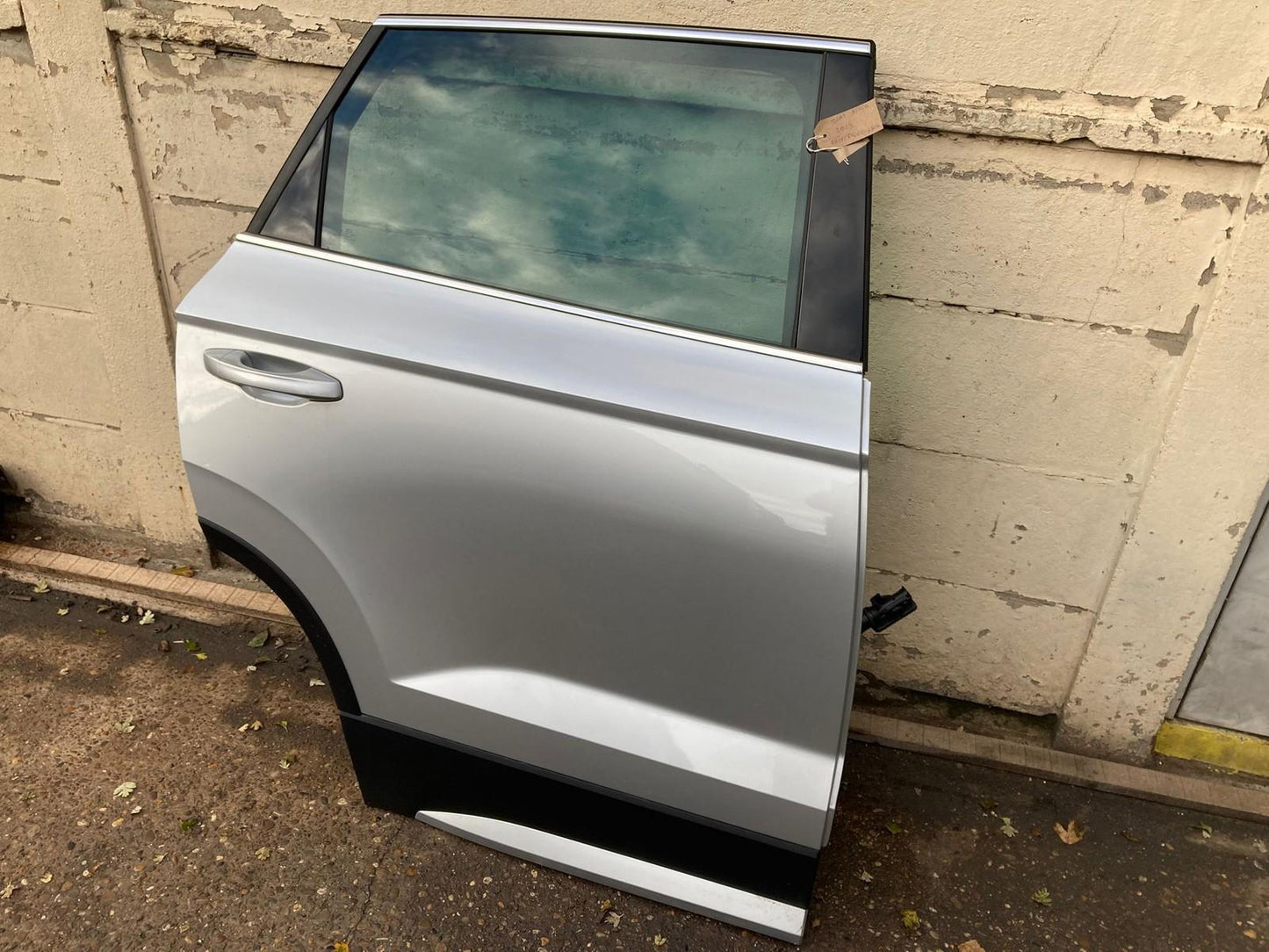 SEAT Ateca 2016-2025 MK1 O/S DRIVER REAR RIGHT DOOR SILVER