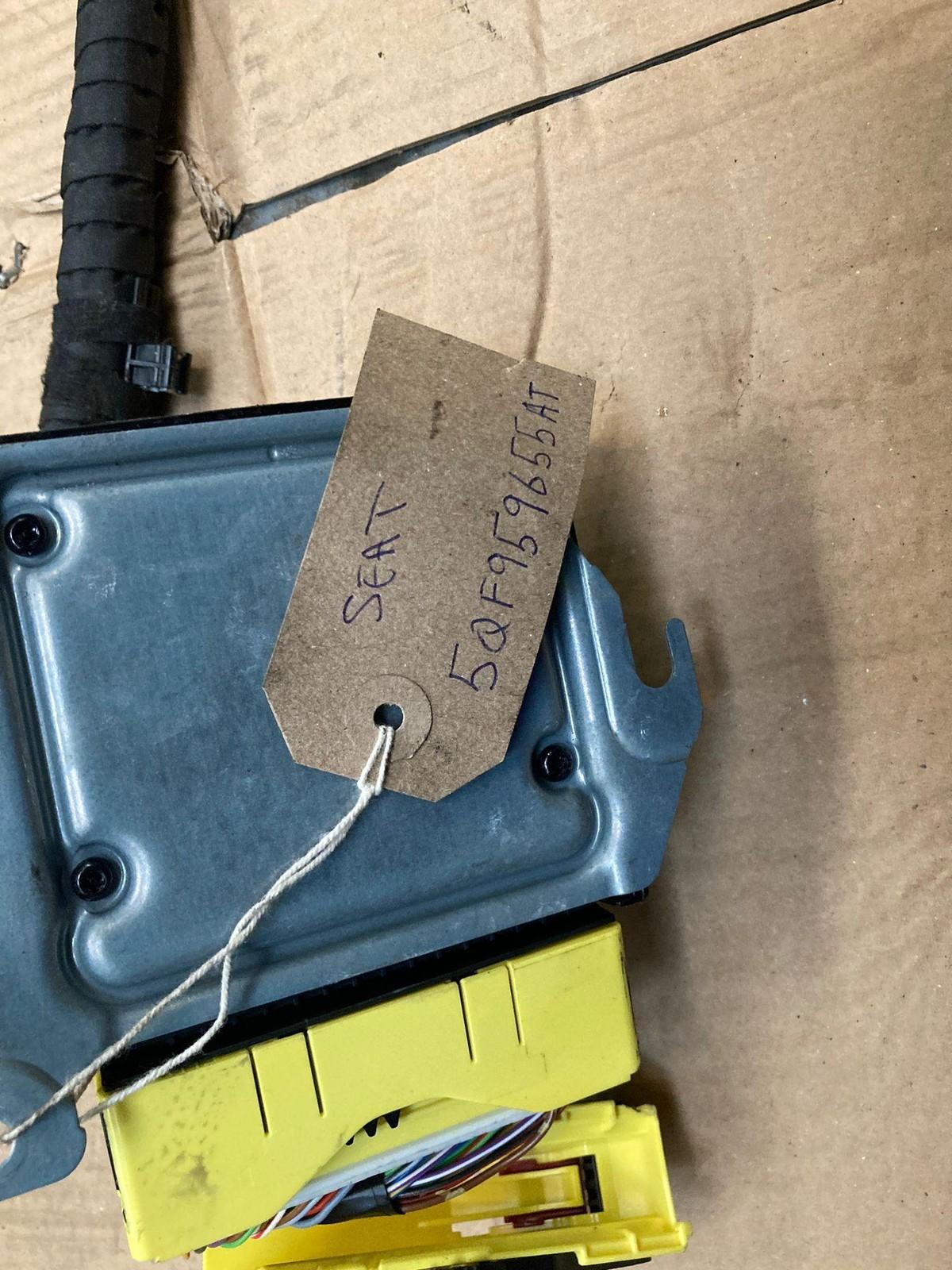 VW Seat, Passat, Skoda, 2016-24 Airbag Control Unit Module 5QF959655AT