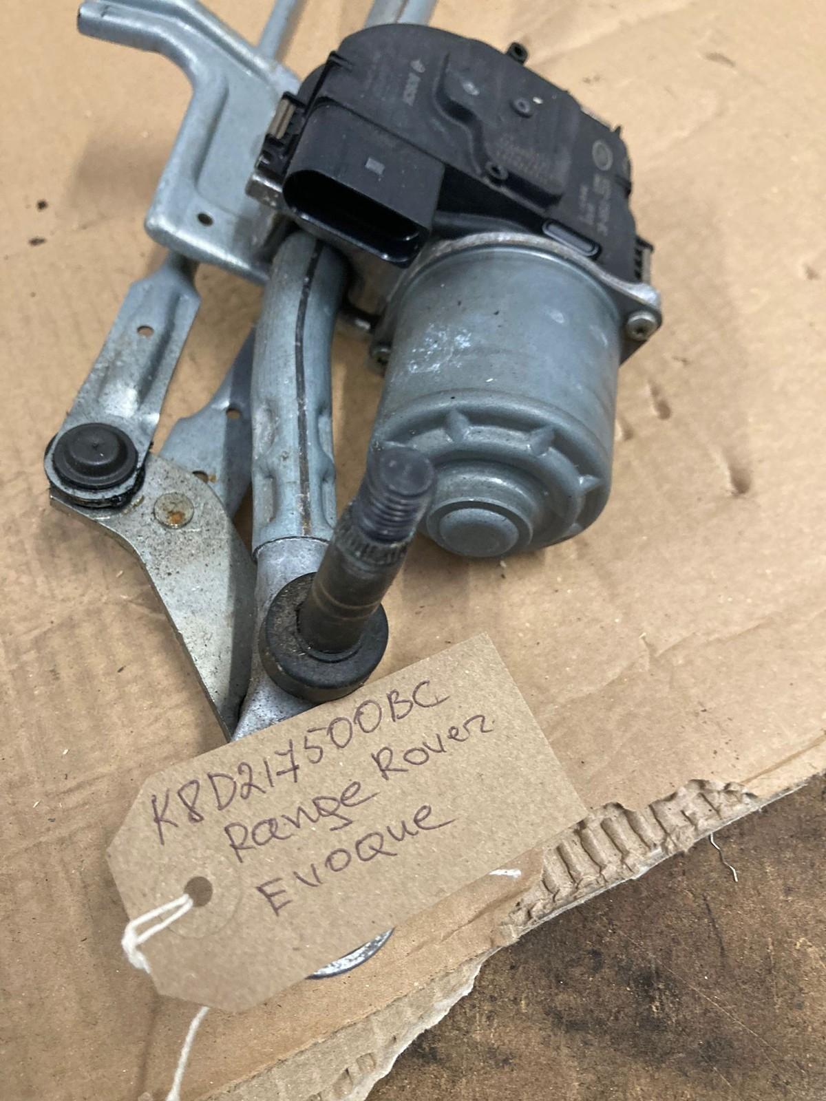 RANGE ROVER EVOQUE 2018-2023 FRONT WIPER MOTOR & LINKAGE K8D2-17500-BC