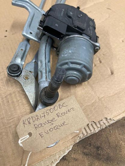 RANGE ROVER EVOQUE 2018-2023 FRONT WIPER MOTOR & LINKAGE K8D2-17500-BC