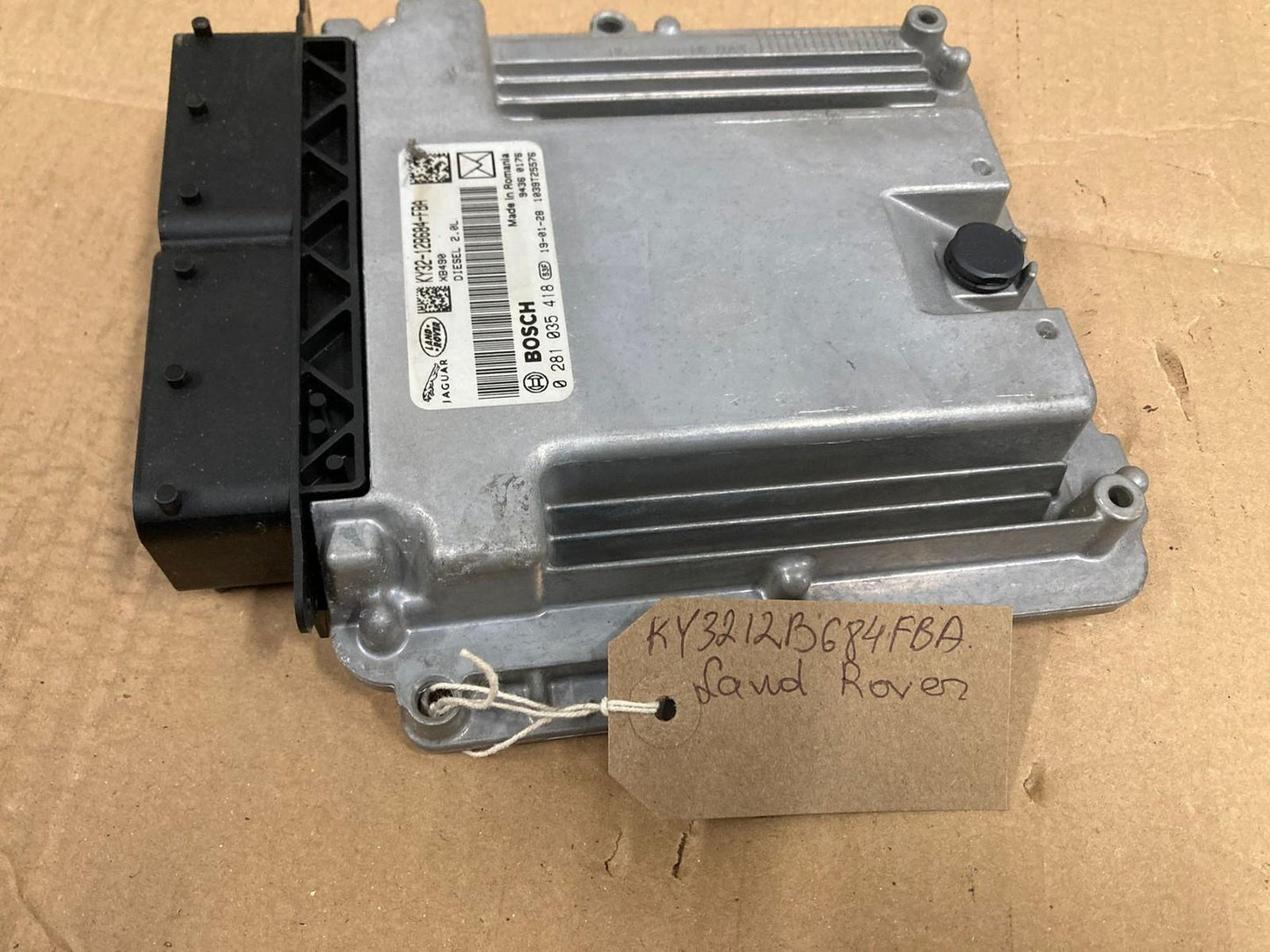 Range Rover Velar/Evoque L560/L551 2.0 Diesel Engine ECU KY32-12B684-FBA
