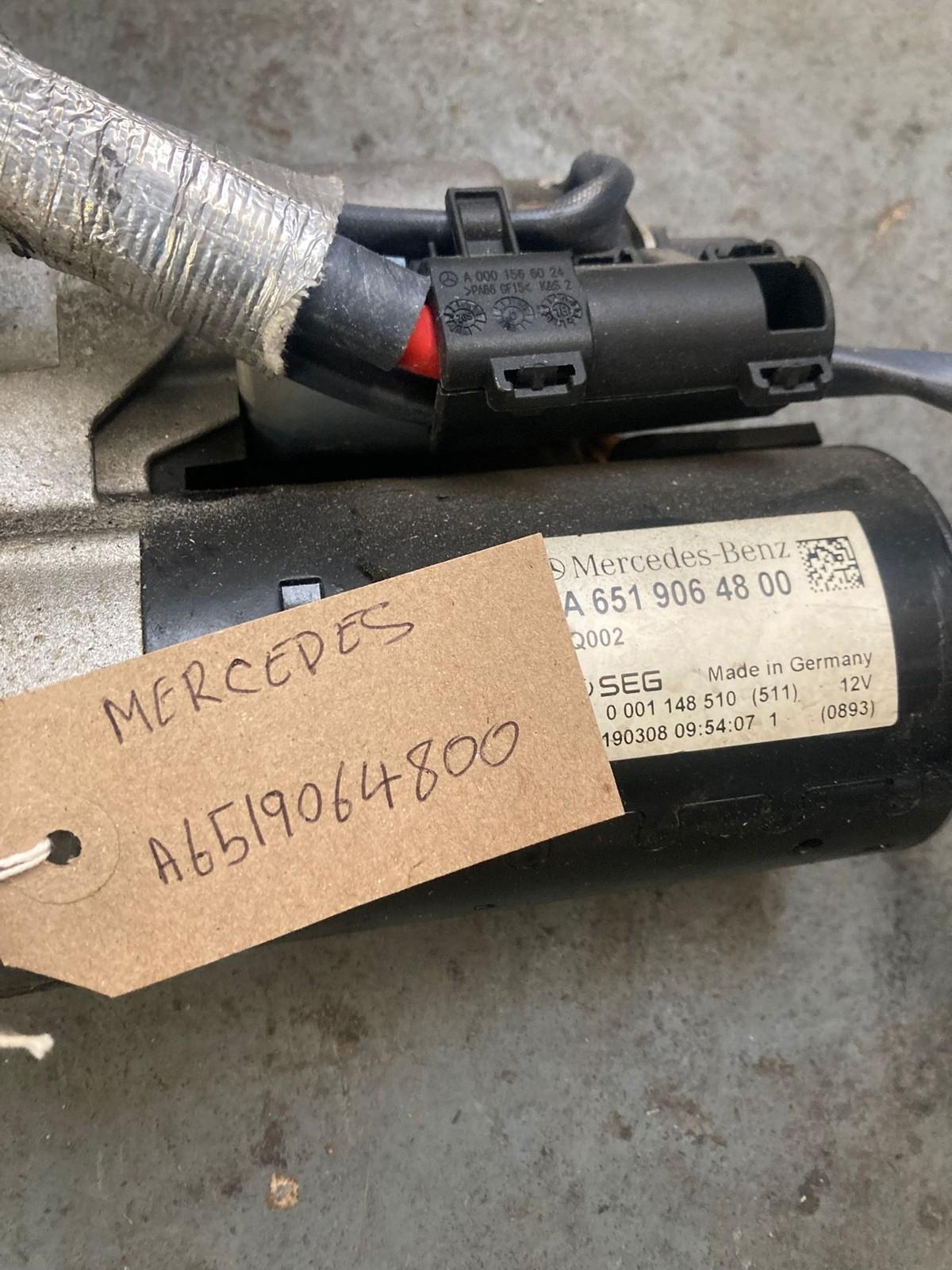 Mercedes-Benz C-Class W205 2014-2021 Starter Motor A6519064800