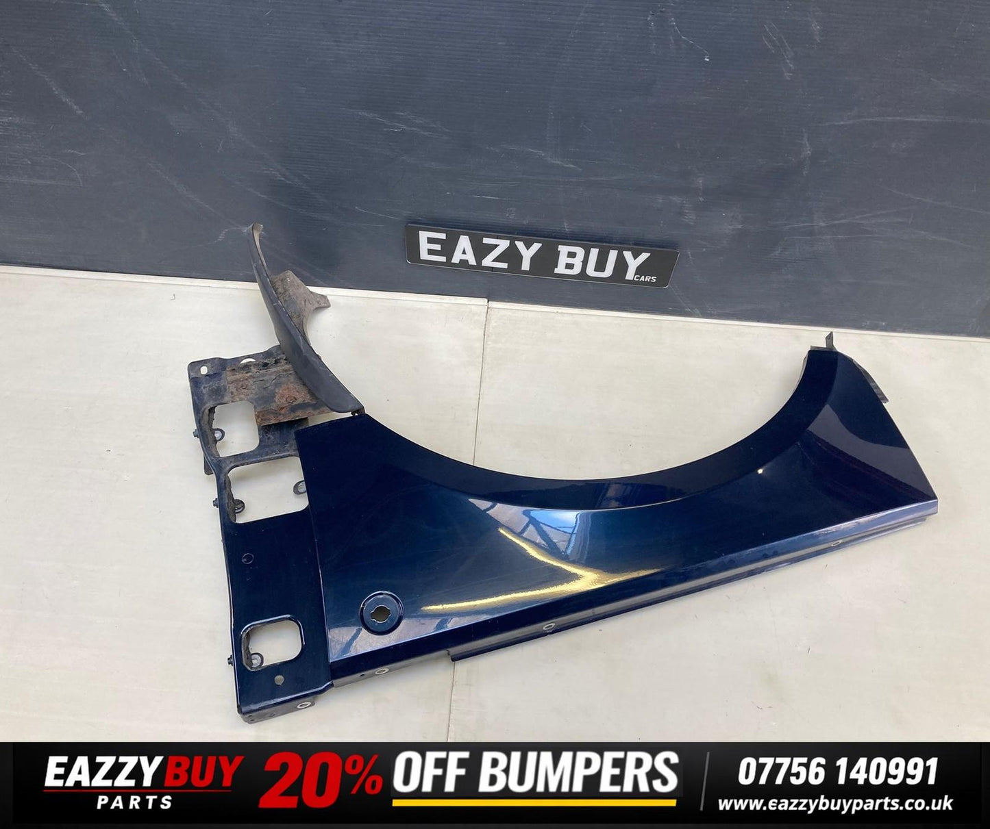 Land Rover Vogue l322 Blue Driver Side Wing ASR760080