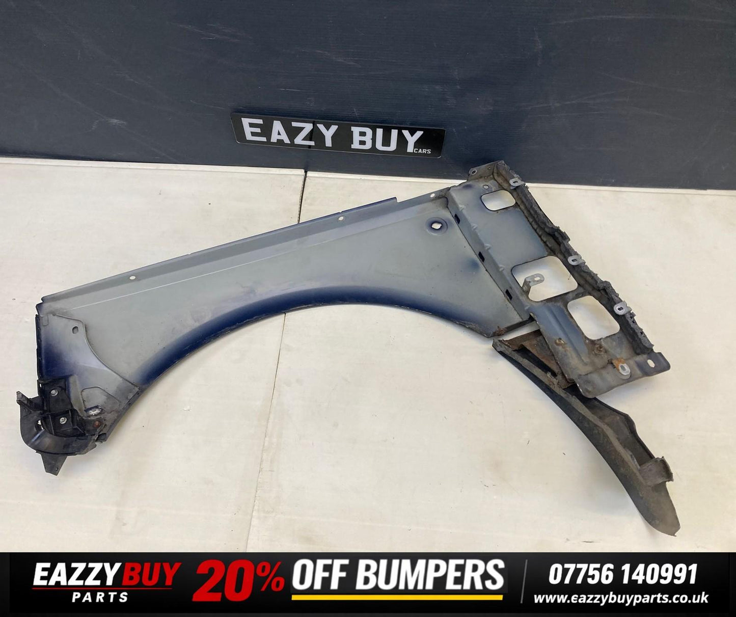 Land Rover Vogue l322 Blue Driver Side Wing ASR760080