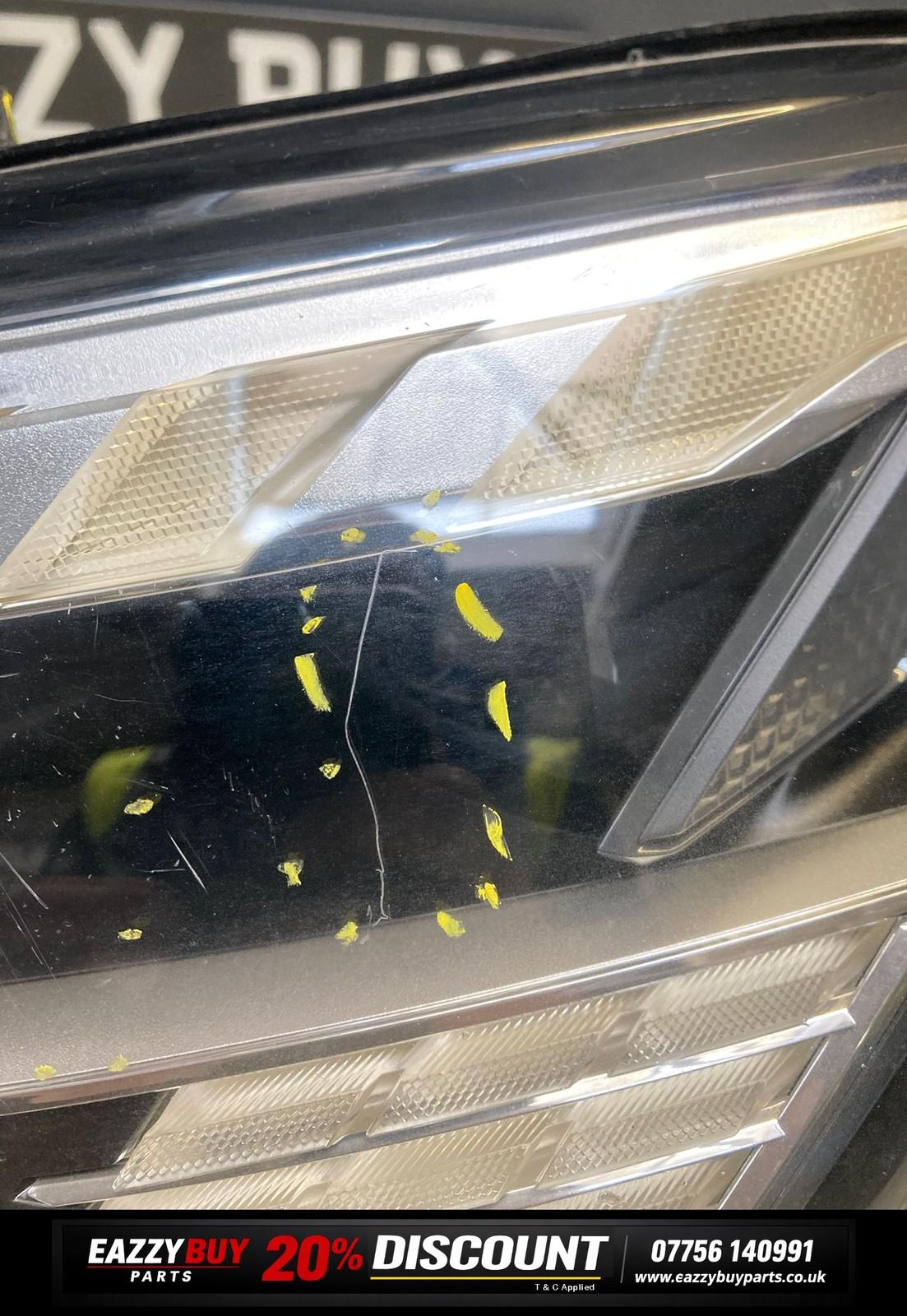 AUDI A3 MK4 2020+ HEADLIGHT LH PASSENGER SIDE SLIGHT DAMAGE 8y0941035a